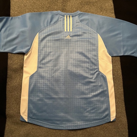 DENVER NUGGETS 2007 Adidas Authentic NBA S/S Shooting Shirt SMALL Carmelo Era - Picture 13 of 16